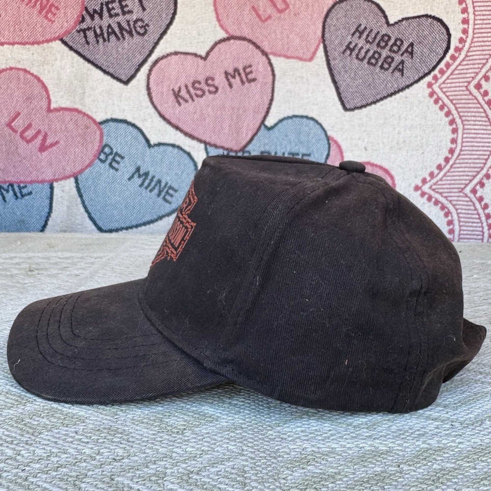 Harley-Davidson Motorcycles Born To Run Black Ball Cap Hat Bedazzled Logo - Picture 2 of 7